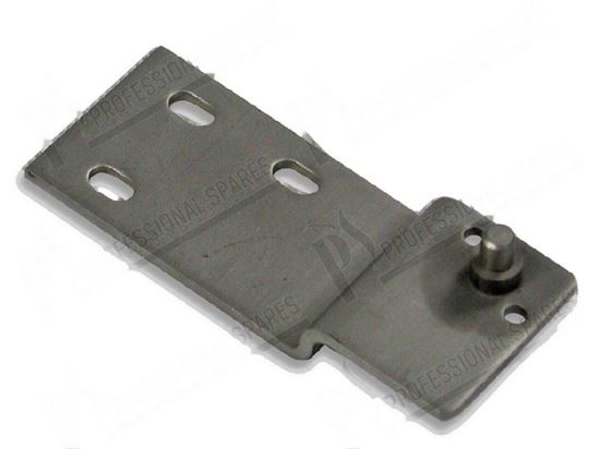 Picture of Hinge lower with bolt for Zanussi, Electrolux Part# 2652