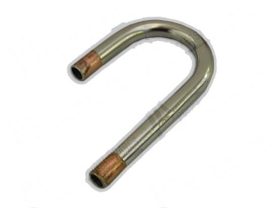 Picture of Curved hose  10x1 mm in nickel-copper for Zanussi, Electrolux Part# 3699