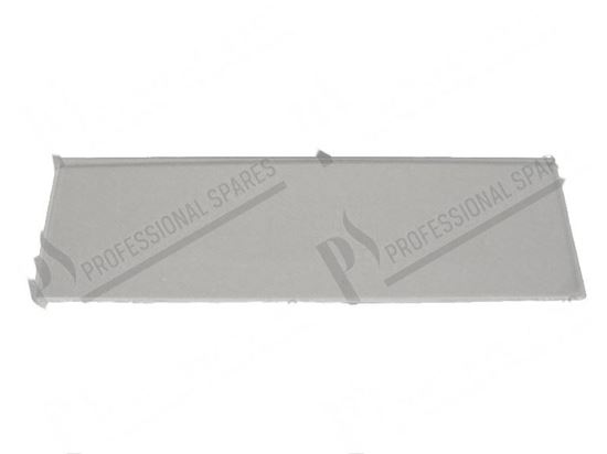 Picture of Door glass 320x100 mm for Zanussi, Electrolux Part# 4135