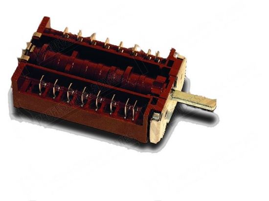 Picture of Commutator 0-6 positions for Zanussi, Electrolux Part# 4741