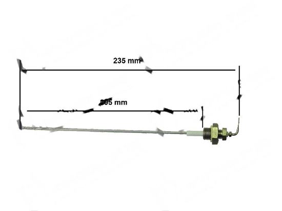 Picture of Level probe  2,5x205 mm for Zanussi, Electrolux Part# 5879