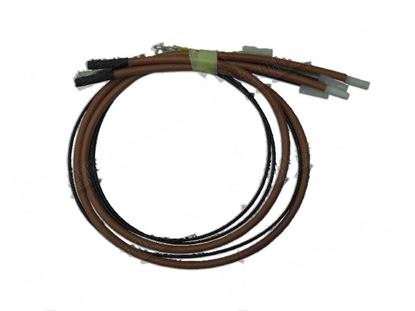 Picture of Cable for spark plug (KIT) for Zanussi, Electrolux Part# 6023