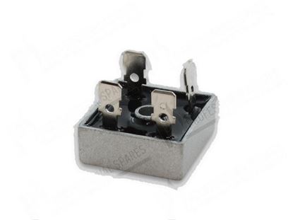 Picture of Rectifier KBPC2506 for Zanussi, Electrolux Part# 6147