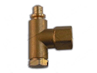 Picture of Pilot burner body with nozzle  0,40 mm for Zanussi, Electrolux Part# 6725