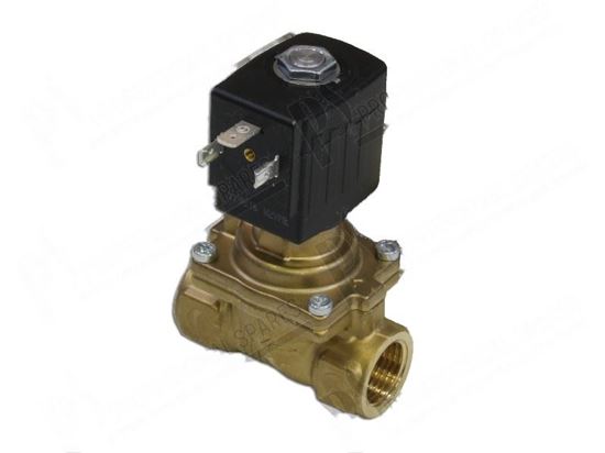 Afbeelding van Solenoid brass valve G1/2'' 24V 50-60Hz 8W for Granuldisk Part# 21970