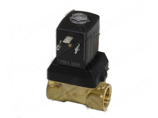 Afbeelding van Solenoid brass valve G1/2'' 24V 50Hz 8W for Granuldisk Part# 24107