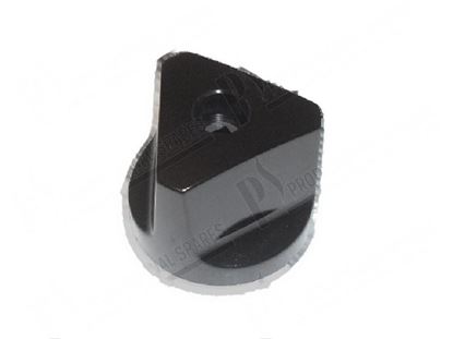 Picture of Black knob  50 mm for Zanussi, Electrolux Part# 25260