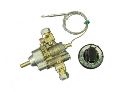 Picture of Valved gas tap 24ST with thermostat and safety device for Zanussi, Electrolux Part# 26335