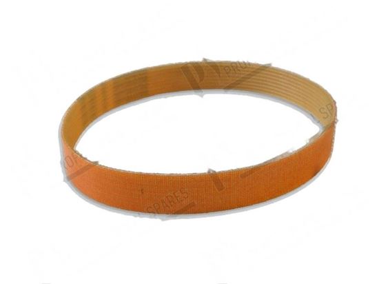 Picture of V-ribbed belt TB2 L=430 mm H=22 mm for Zanussi, Electrolux Part# 33722