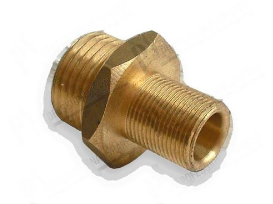 Picture of Nipple 3/4" ·3/8" - L=34 mm - brass for Zanussi, Electrolux Part# 51949