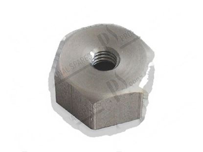 Picture of Hexagonal nut M6 - H=11 mm INOX for Zanussi, Electrolux Part# 53774