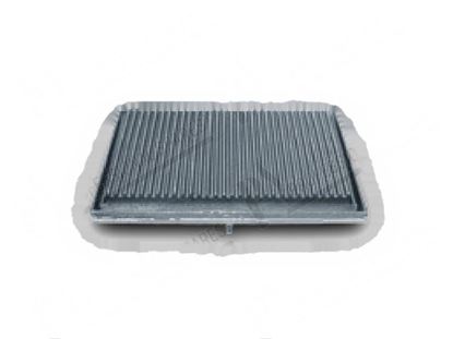 Picture of Single burner ribbed plate for Zanussi, Electrolux Part# 55556