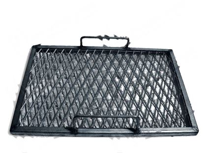 Picture of Lava rock grate 440x290x20 mm for Zanussi, Electrolux Part# 56657