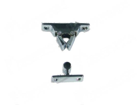 Picture of Latch with catch, galvanized for Zanussi, Electrolux Part# 57414