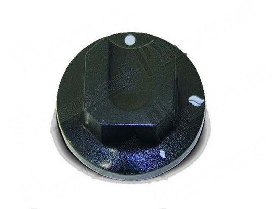 Picture of Grey knob  70 mm for Zanussi, Electrolux Part# 58534