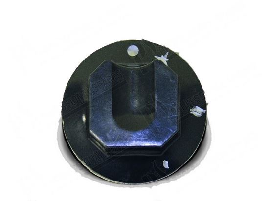 Picture of Black knob  70 mm for Zanussi, Electrolux Part# 59206