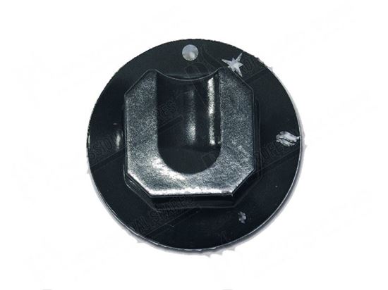 Picture of Black knob  70 mm for Zanussi, Electrolux Part# 59378