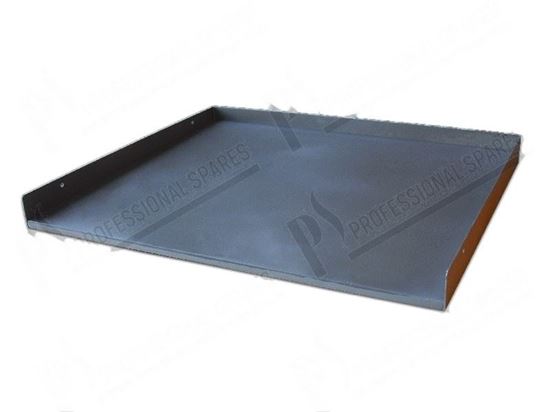 Picture of Smooth plate 750x650 mm for Zanussi, Electrolux Part# 59396