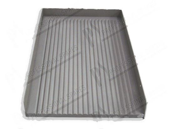 Picture of Ribbed plate Fry Top 400 mm for Zanussi, Electrolux Part# 59397