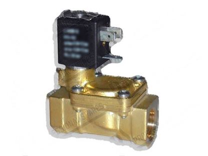 Immagine di Solenoid brass valve L182 - NC - G3/4" - 24V 50/60Hz for Comenda Part# 120122