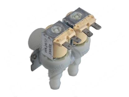 Obrázek Solenoid valve 90Â° - 2 ways - 220/240V 50/60Hz -  10,5 mm for Comenda Part# 120197