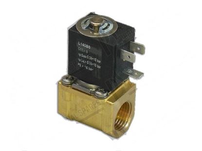 Immagine di Solenoid brass valve L140 - NC - G1/2" - 230V 50/60Hz for Comenda Part# 121170