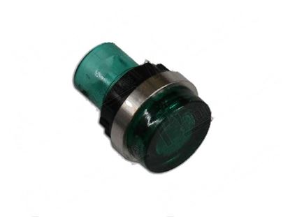 Picture of Green lens  12 mm L=23 mm for Comenda Part# 130711