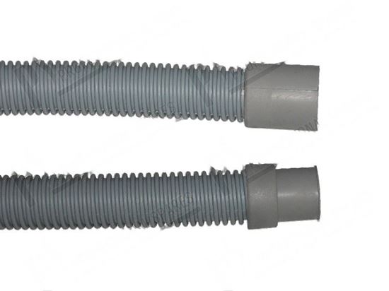 Afbeelding van Drain pipe PPE  21 mm 180Â°+  30 mm M 180Â° L=2000 mm for Elettrobar/Colged Part# 143019