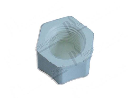 Picture of Plug 1/2" plastic for Comenda Part# 160727