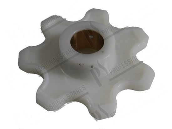 Picture of Gear wheel ext 150 mm - 7 teeth for Comenda Part# 170447