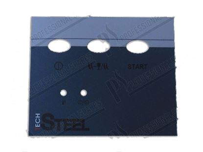 Afbeeldingen van Membrane keypads 152x122 mm for Elettrobar/Colged Part# 69956