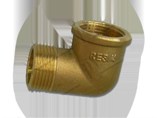 Picture of Elbow fitting 90Â° 3/4" M/F for Comenda Part# 280119