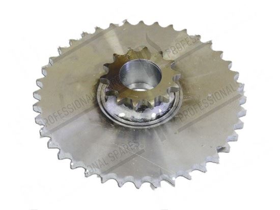 Picture of Gear wheel 14 teeth - 40 teeth for Comenda Part# 410306