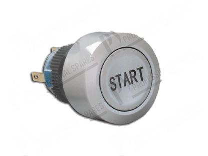 Bild von Momentary switch START  22 mm 220V for Fagor Part# 12115383