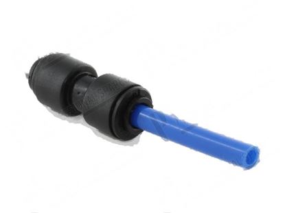 Picture of Reducing straight connector  6-4 mm with hose L=36 mm - JG for Winterhalter Part# 30000823