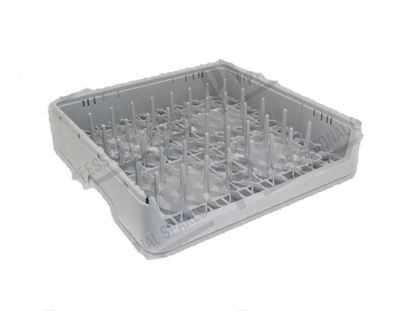 Picture of Basket 500x500xh105 mm - plastic, for 9 trays for Zanussi, Electrolux Part# 