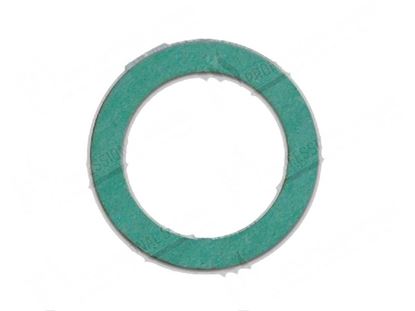 Picture of Flat gasket  17x24x2 mm - Fiber for Hobart Part# 00168611009, 00-168611-009, 1686119, 168611-9