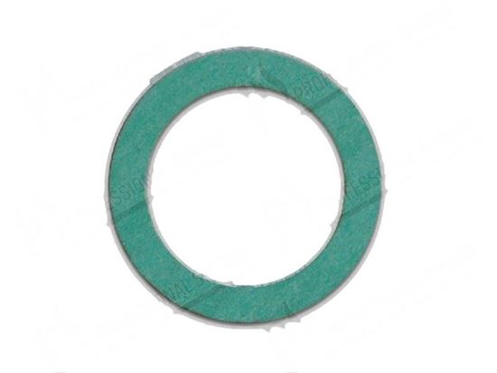 Picture of Flat gasket  17x24x2 mm - Fiber for Hobart Part# 00168611009, 00-168611-009, 1686119, 168611-9