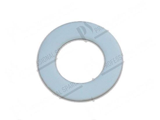 Picture of Flat gasket  10,50x15x1,65 mm - Teflon for Hobart Part# 00-168611-017, 00774072003, 00-774072-003, 16861117, 168611-17, 7740723, 774072-3