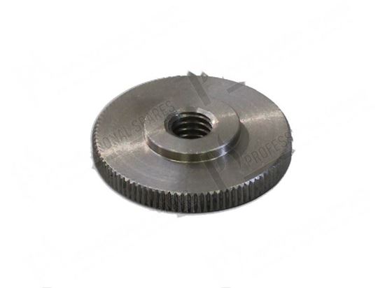 Picture of Knurled nut M6  25 mm H=3,5/6 mm for Hobart Part# 00228644000, 00-228644-000, 228644