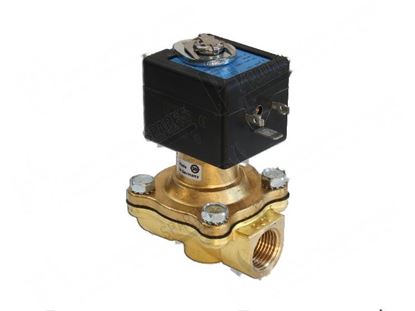 Picture of Solenoid brass valve NC - G1/2" - 220-240V 50/60Hz for Hobart Part# 00229677001, 00-229677-001, 2296771, 229677-1