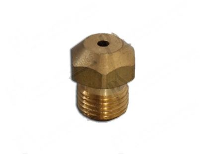 Picture of Gas nozzle M10x1 CH12  1,30 mm GN for Zanussi, Electrolux Part# 002393, 72780110