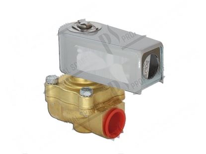 Picture of Solenoid brass valve G3/4'' 220V 50Hz - 208/240V 60Hz for Hobart Part# 0027032900002, 00-270329-00002, 2703292, 270329-2
