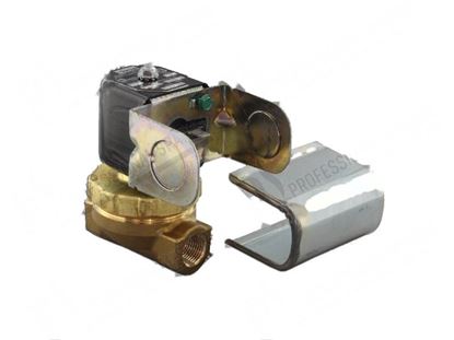Picture of Solenoid brass valve 3/8" FF 9W 110/120V 50/60Hz for Hobart Part# 0027100600001, 00-271006-00001, 2710061, 271006-1