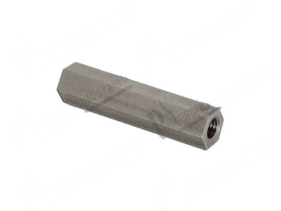 Picture of Hexagonal nut M8 thread right-left L=60 mm for Hobart Part# 00324707000, 00-324707-000, 324707