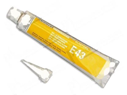 Picture of Transparent siliconic adhesive HT Tmax 350CÂ° - 100 gr for Zanussi, Electrolux Part# 005866
006083
0H7012