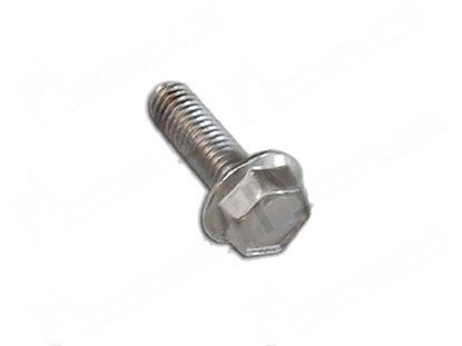 Picture of Interlocking tooth screw M5x8 mm (10 pcs) for Hobart Part# 00609782000, 00-609782-000, 609782