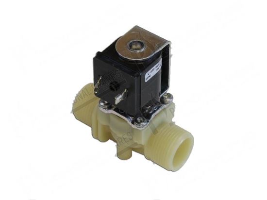 Picture of Solenoid valve 180Â° - 1 way - 220/240V 50/60Hz -  3/4" for Hobart Part# 00734242003, 00-734242-003, 7342423, 734242-3