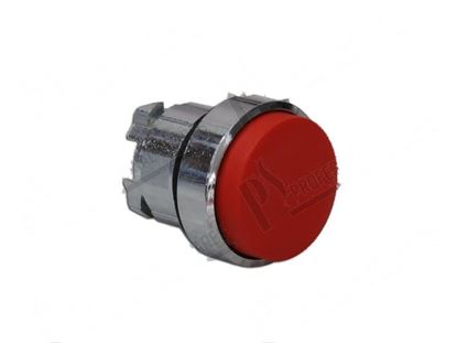 Изображение Red push button  22 mm - without contacts for Hobart Part# 00749992, 00-749992, 749992