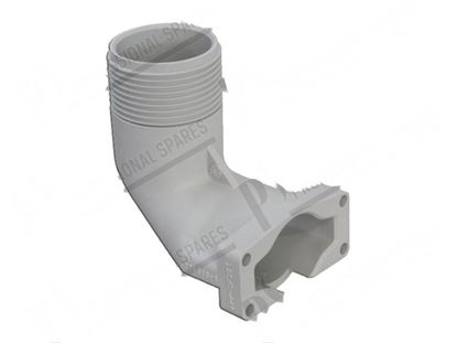 Image de Pipe fitting 90Â° for Hobart Part# 00774618001, 00-774618-001, 7746181, 774618-1